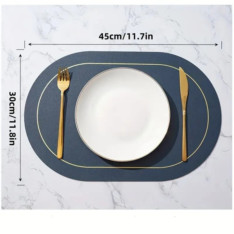 Conjunto americanos de couro 6 peças