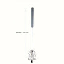 Batedor de ovos, misturador semiautomático de aço inoxidável