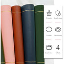 Conjunto americanos de couro 6 peças