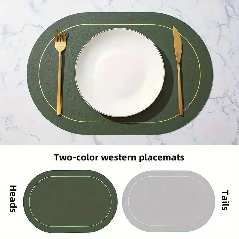 Conjunto americanos de couro 6 peças
