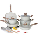 Conjunto de panelas de cerâmica