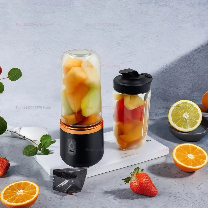 Mini liquidificador portátil 2 copos