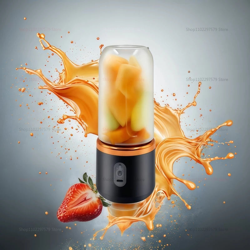 Mini liquidificador portátil 2 copos